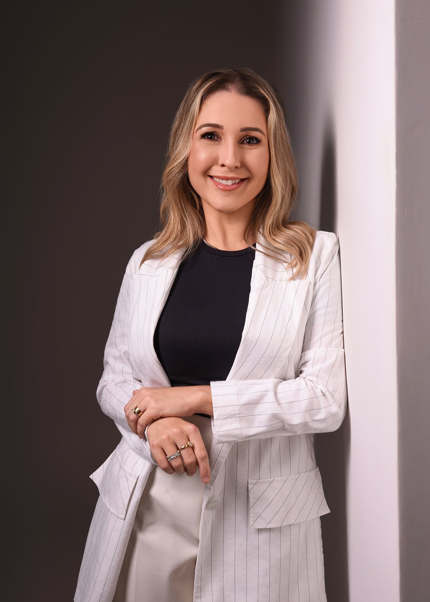 Leidiani Ferreira, corretora de planos de saúde